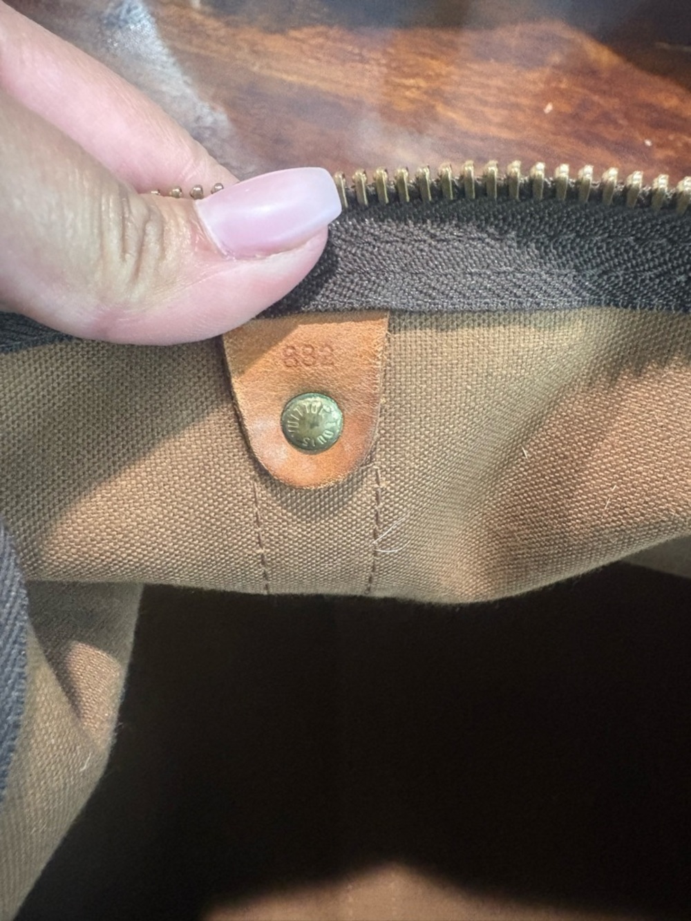 Louis Vuitton keepall travel duffle 50 - Picture 9 of 9
